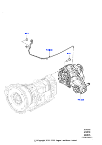 05F Gehäuse Verteilergetriebe L462 DISCOVERY 5 2017 > (L462),Mit Vert.getr. mit 1 Übers.verh.