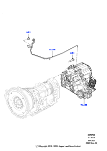 05G Gehäuse Verteilergetriebe L462 DISCOVERY 5 2017 > (L462),M. Vert.getr. m. 2 Ü.verh. m. ASR