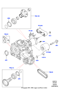 10J Einzelteile Verteilergetriebe L462 DISCOVERY 5 2017 > (L462),Mit Vert.getr. mit 1 Übers.verh.