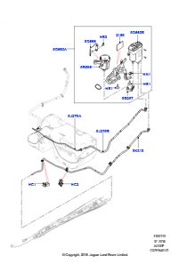 10BP Kraftstoffleitungen L538 RANGE ROVER EVOQUE 2012 - 2018 (L538),Werk Halewood