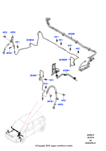 15AA Bremsleitungen vorn L551 NEW RANGE ROVER EVOQUE 2019 > (L551),Werk Halewood