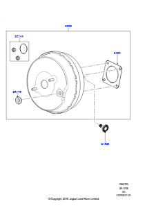 05AA Bremsverstärker L551 NEW RANGE ROVER EVOQUE 2019 > (L551),Werk Halewood