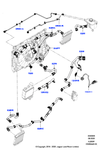 05AW Leitungen u. Schläuche - Kühlsystem L551 NEW RANGE ROVER EVOQUE 2019 > (L551),Werk Halewood
