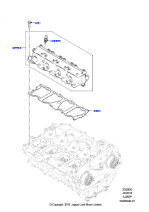 20AF Variable Ventilhubeinheit L551 NEW RANGE ROVER EVOQUE 2019 > (L551),Werk Halewood