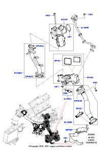 20AY Abgasrückführung L551 NEW RANGE ROVER EVOQUE 2019 > (L551),Werk Halewood
