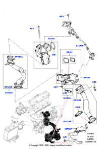 20AZ Abgasrückführung L551 NEW RANGE ROVER EVOQUE 2019 > (L551),Werk Halewood