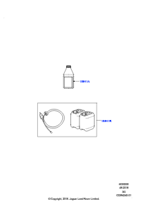 35AA Sonstige Flüssigkeiten L551 NEW RANGE ROVER EVOQUE 2019 > (L551),Werk Halewood
