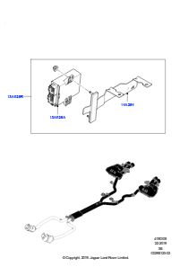 05E Module u. Sensoren - Fahrzeug L560 RANGE ROVER VELAR 2017 > (L560),5.0LP Aj133 Dohc Cda S/C Enhanced