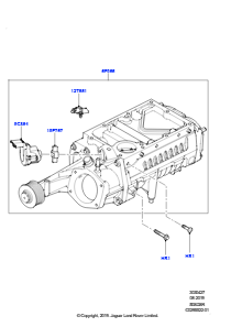 27C Kompressor L560 RANGE ROVER VELAR 2017 > (L560),5.0LP Aj133 Dohc Cda S/C Enhanced