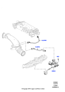 40AA Verdunstungsemissionen L560 RANGE ROVER VELAR 2017 > (L560),3,0 l AJ20P6 Benzin High
