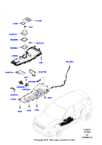 10AA Hybrid-Elektrikmodule L551 NEW RANGE ROVER EVOQUE 2019 > (L551),Werk Halewood