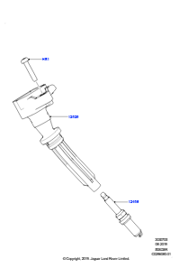 05C Zündspule/Kabel/Zündkerzen L560 RANGE ROVER VELAR 2017 > (L560),5.0LP Aj133 Dohc Cda S/C Enhanced