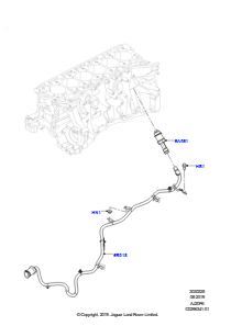 25AA Motorheizung L494 RANGE ROVER SPORT 2014 - 2022 (L494),Kühlmittelheizer - 700 W/110 V