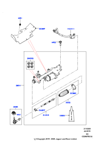 05AB Lenkgetriebe L551 NEW RANGE ROVER EVOQUE 2019 > (L551),Hergestellt in Werk Changsu (China)
