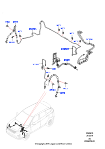 15AC Bremsleitungen vorn L551 NEW RANGE ROVER EVOQUE 2019 > (L551),Hergestellt in Werk Changsu (China)