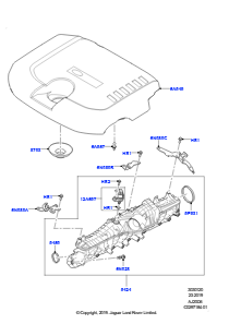 20AA Ansaugkrümmer L405 RANGE ROVER 2013 - 2022,3,0 l AJ20D6 Diesel High