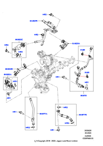 25AC Turbolader L405 RANGE ROVER 2013 - 2022,3,0 l AJ20D6 Diesel High