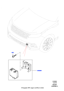 05E Geschwindigkeitsregelanlage L560 RANGE ROVER VELAR 2017 > (L560),5.0LP Aj133 Dohc Cda S/C Enhanced