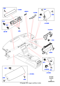 05S Instrumententafel L550 DISCOVERY SPORT 2015 > (L550),Werk Halewood