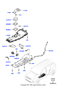 10AA Hybrid-Elektrikmodule L550 DISCOVERY SPORT 2015 > (L550),Werk Halewood