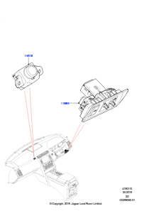 10L Schalter L462 DISCOVERY 5 2017 > (L462)