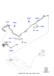 10AA Kraftstoffleitungen L551 NEW RANGE ROVER EVOQUE 2019 > (L551),Hergestellt in Werk Changsu (China)