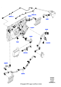 05BC Leitungen u. Schläuche - Kühlsystem L551 NEW RANGE ROVER EVOQUE 2019 > (L551),Hergestellt in Werk Changsu (China)