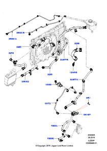 05BD Leitungen u. Schläuche - Kühlsystem L551 NEW RANGE ROVER EVOQUE 2019 > (L551),Hergestellt in Werk Changsu (China)