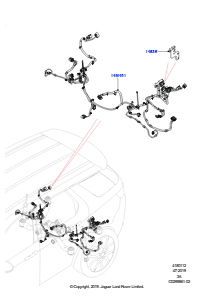 12BA Elektr. Verkabelung - Fahrgestell L550 DISCOVERY SPORT 2015 > (L550),Werk Halewood