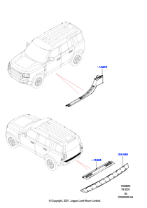 20 TÜRSCHWELLERBLENDEN L663 NEW DEFENDER 2020 > (L663)