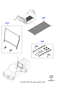 40 LADUNGSSICHERUNGSSYSTEME L663 NEW DEFENDER 2020 > (L663)