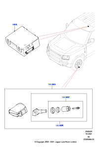 20AA Reifendrucküberwachung L663 NEW DEFENDER 2020 > (L663)