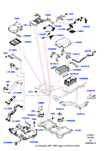 10AA Hybrid-Elektrikmodule L663 NEW DEFENDER 2020 > (L663),Kurzer Radstand