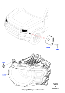 05AA Scheinwerfer/Blinkleuchten vorn L663 NEW DEFENDER 2020 > (L663)