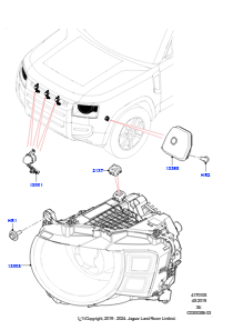 05AA Scheinwerfer/Blinkleuchten vorn L663 NEW DEFENDER 2020 > (L663)