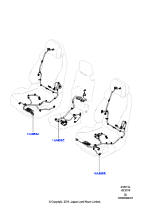 14AA Kabelstrang - Sitz L663 NEW DEFENDER 2020 > (L663)