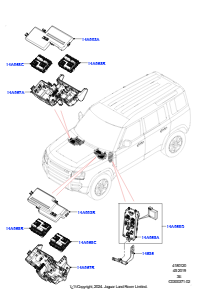 20AA Sicherungen, Halter & Überlastsch. L663 NEW DEFENDER 2020 > (L663)