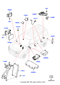 05AB Module u. Sensoren - Fahrzeug L663 NEW DEFENDER 2020 > (L663)