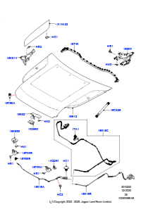 20 Motorhaube u. Anbauteile L663 NEW DEFENDER 2020 > (L663)