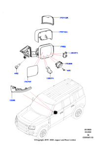 05 Außenspiegel L663 NEW DEFENDER 2020 > (L663)