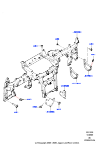 05AA Instrumententafel L663 NEW DEFENDER 2020 > (L663)