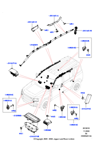 15AA Airbag-System L663 NEW DEFENDER 2020 > (L663)