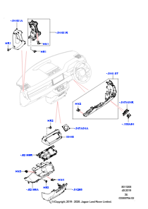 05AD Instrumententafel L663 NEW DEFENDER 2020 > (L663)