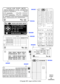 10AD Etiketten L663 NEW DEFENDER 2020 > (L663)