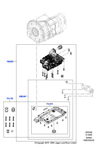 50C Ventilblock – Hauptstrg. u. Servos L663 NEW DEFENDER 2020 > (L663),3,0 l AJ20P6 Benzin-PHEV