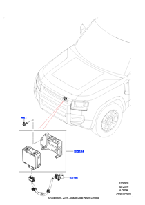 05H Geschwindigkeitsregelanlage L663 NEW DEFENDER 2020 > (L663),2.0L I4 DOHC AJ200 Benz., hohe L.