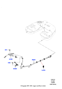 10AB Kraftstoffleitungen L663 NEW DEFENDER 2020 > (L663),3,0 l AJ20P6 Benzin High