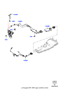 10AE Hybrid-Elektrikmodule L551 NEW RANGE ROVER EVOQUE 2019 > (L551),Hergestellt in Werk Changsu (China)