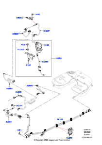 10AX Kraftstoffleitungen L663 NEW DEFENDER 2020 > (L663),2.0L I4 DSL HIGH DOHC AJ200