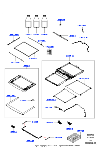 10E Schiebedachmech. u. -betätigung L462 DISCOVERY 5 2017 > (L462),Dachverst.-Pano. elek.Bet. / Öffnen